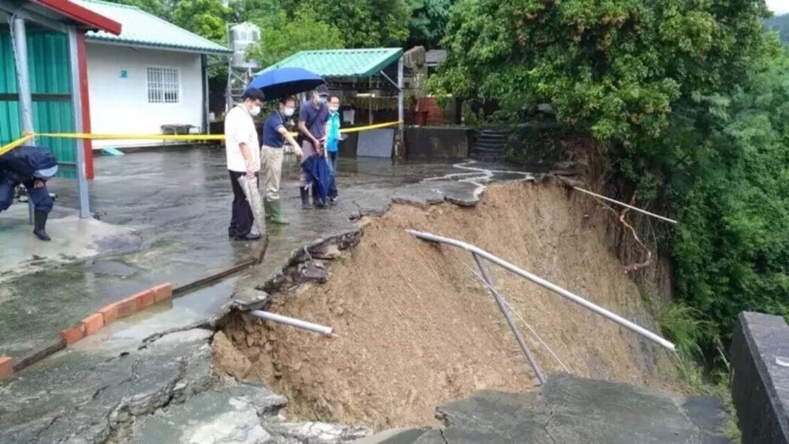 台南龍崎豪雨走山3戶撤離/波新聞