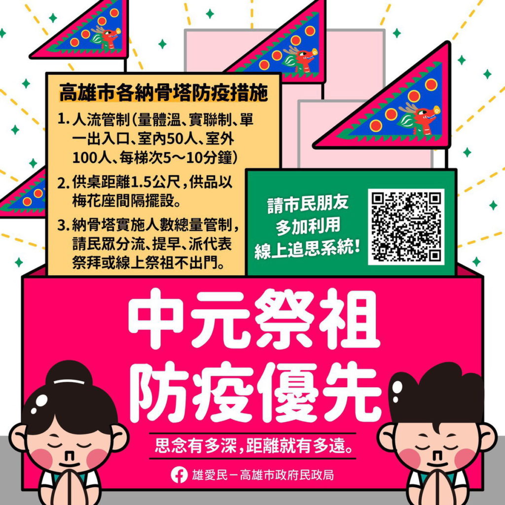 中元祭祖防疫優先