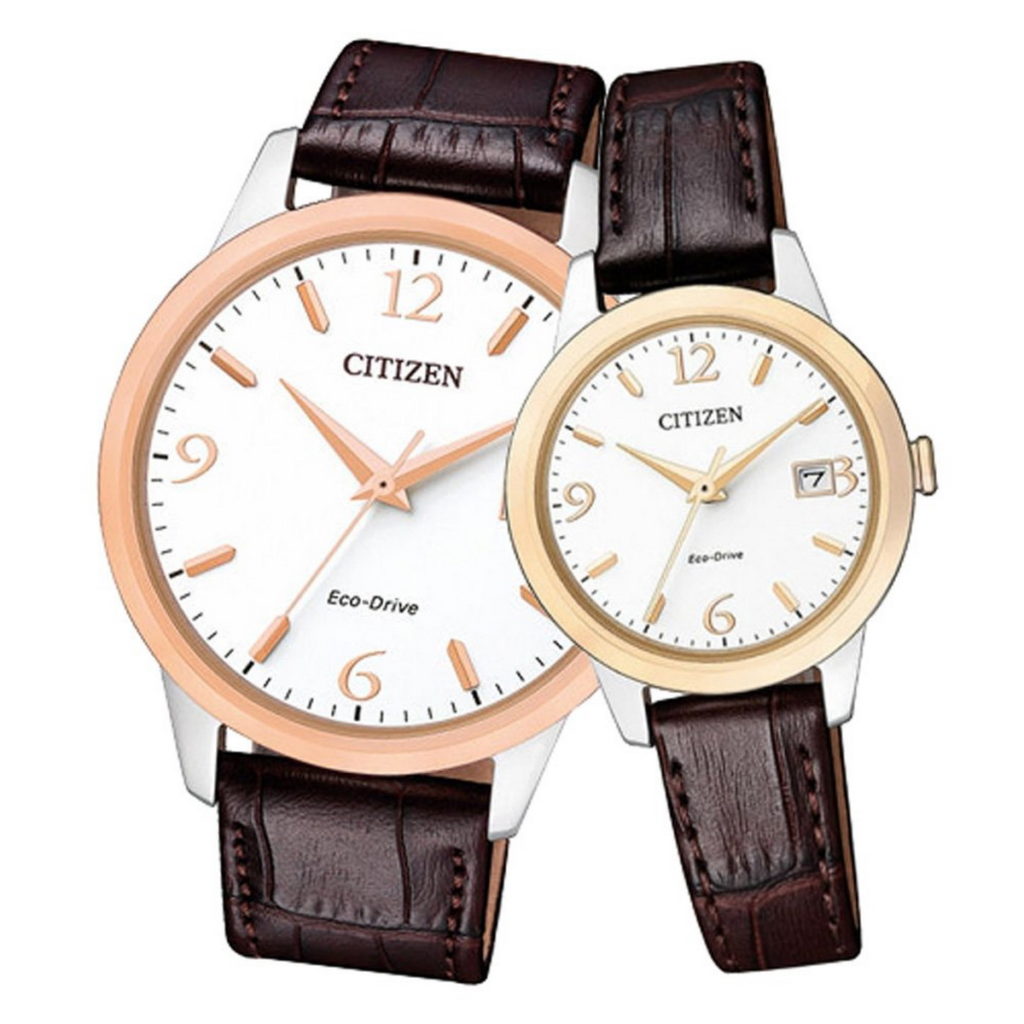 CITIZEN 星辰 指針情侶對錶,21000元