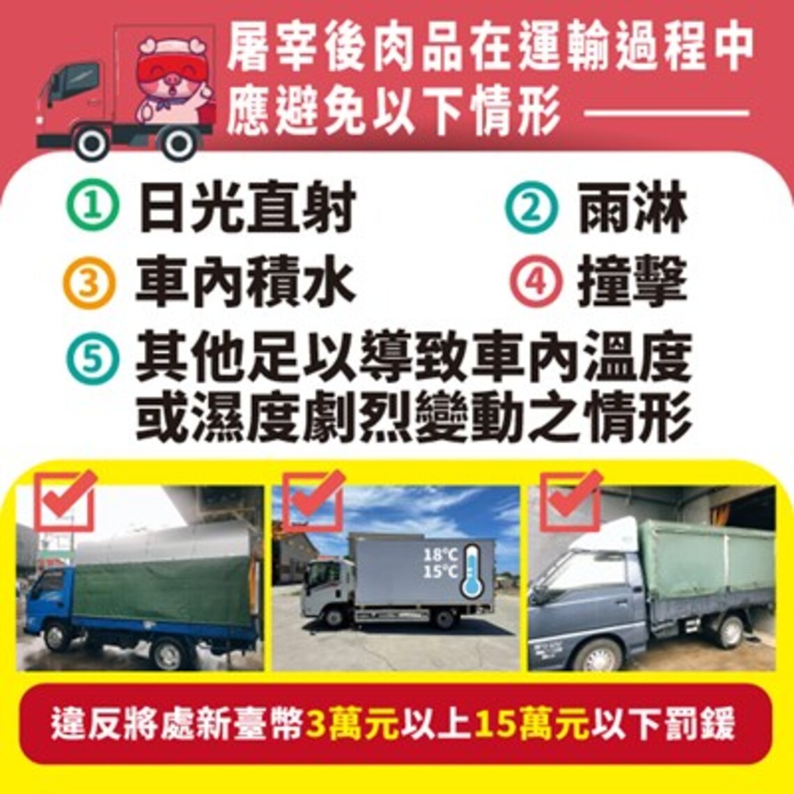 安心購買國產豬 中市稽查並督導屠體運輸過程/波新聞