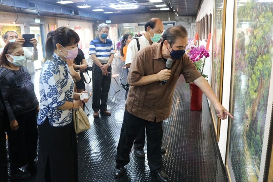 「遊藝丹青 陳界民彩墨個展」神韻天成 妙筆生輝/波新聞