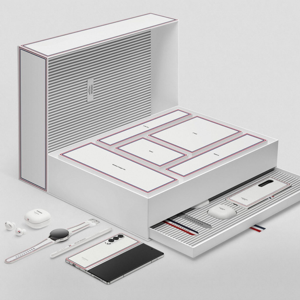 Galaxy Z Fold3 5G Thom Browne Edition限量版盒裝組合