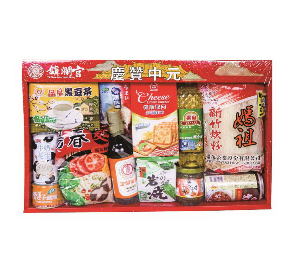 7-ELEVEN今年與「鎮瀾買足」購物網合作,推出「慶贊中元澎派組」,信眾不用出遠門,只要到7-ELEVEN預購即可代辦贊普!