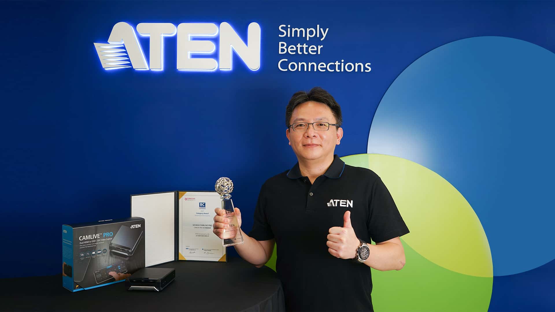 宏正的創新設計受到肯定,已連續四屆獲得Best Choice Award