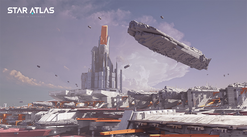 Solana區塊鏈的MMORPG:Star Atlas,Play-to-Earn的太空競賽即將IEO