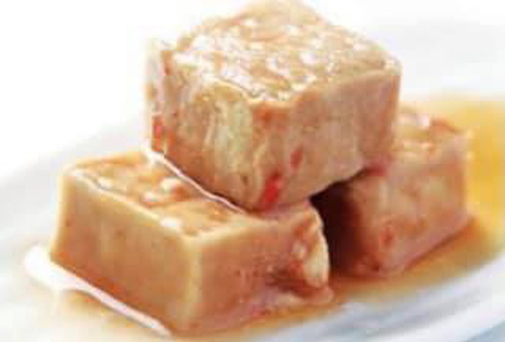 發酵後的豆腐乳