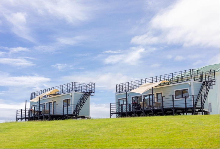 「NEST GLAMPING PLACE “nokka”」以期盼能成為遊客再次回訪高知縣旅行為概念設計