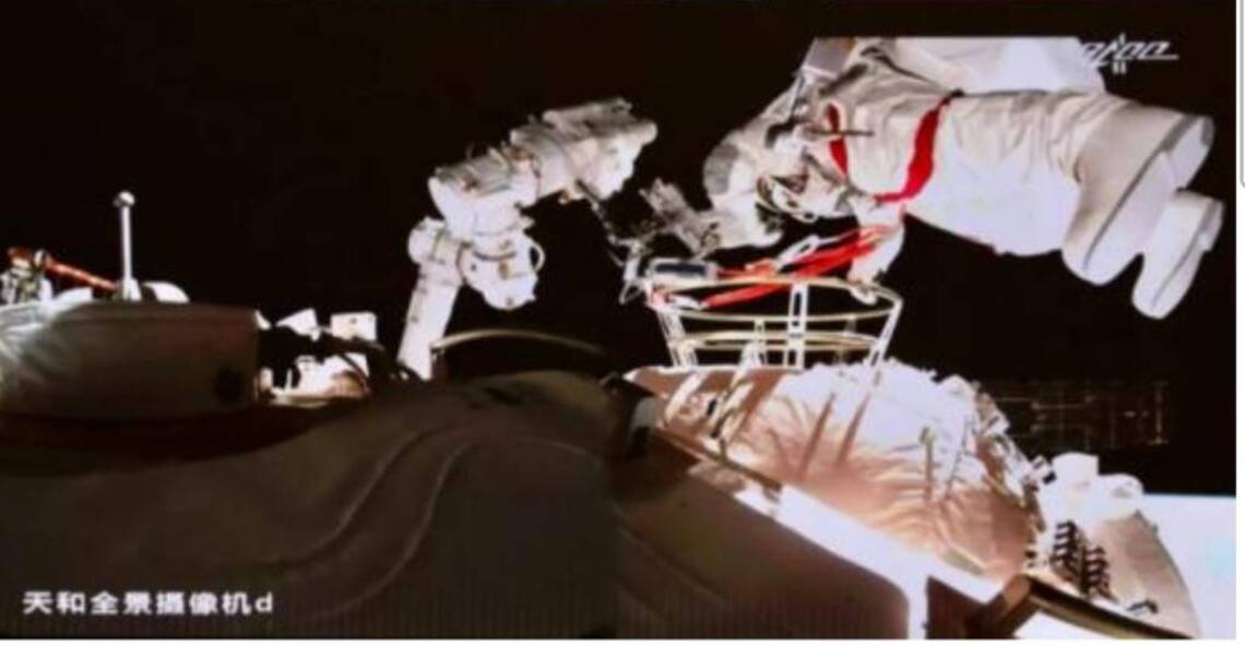 中國神舟12號兩名太空人成功出艙漫步