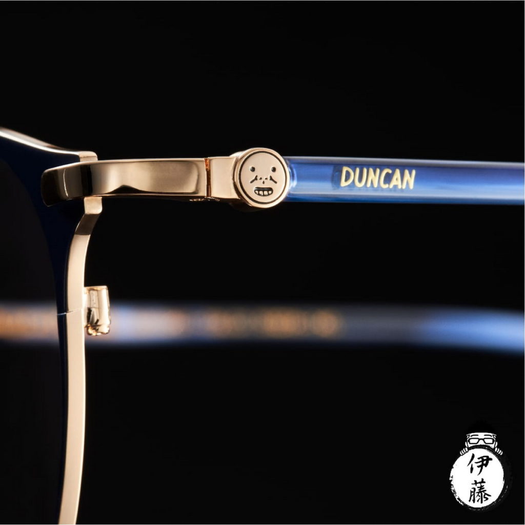 腳套藏有Duncan招牌的角色頭像