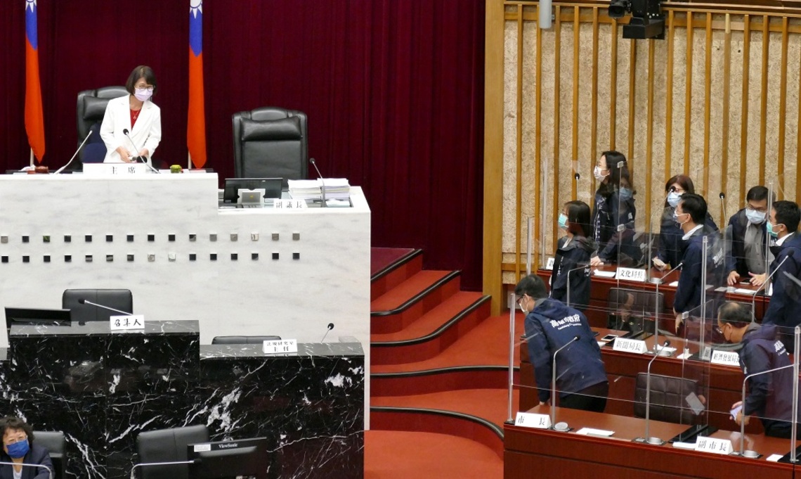 議會第5次定期大會今圓滿結束 議長曾麗燕期許府會互相尊重,以利議事運作和市政推動/波新聞