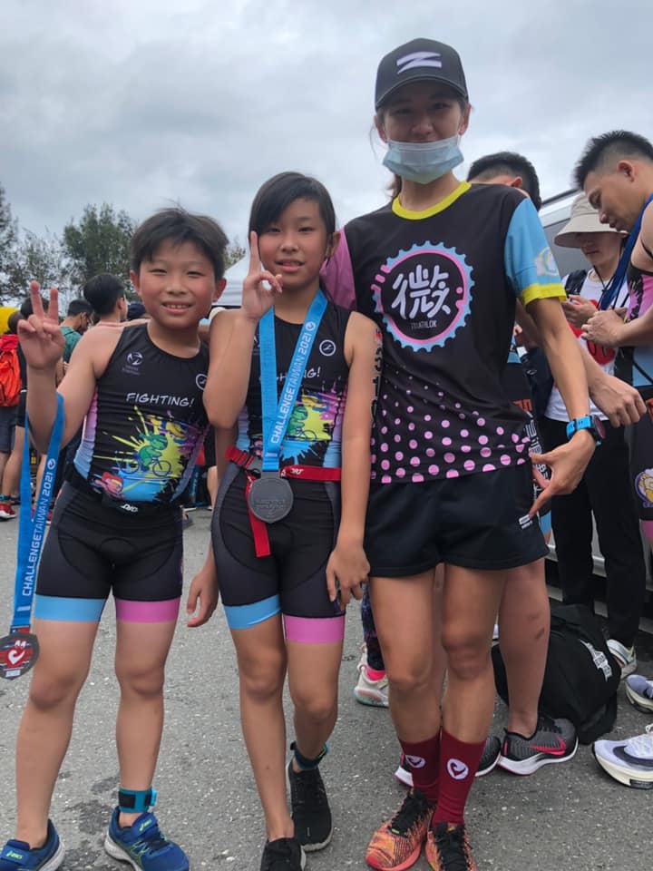 簡微禎成為了小朋友口中的「微微教練」。圖片來源:簡微禎