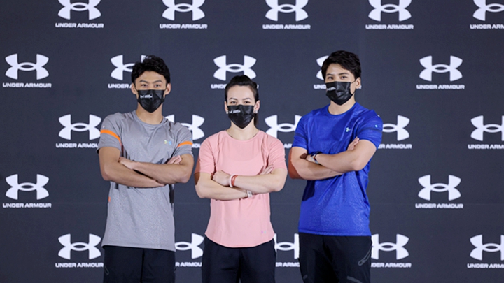 TEAM UA選手榮耀現身並勉勵運動員UNDER ARMOUR品牌精神:「The Only Way Is Through戰勝是唯一的路」