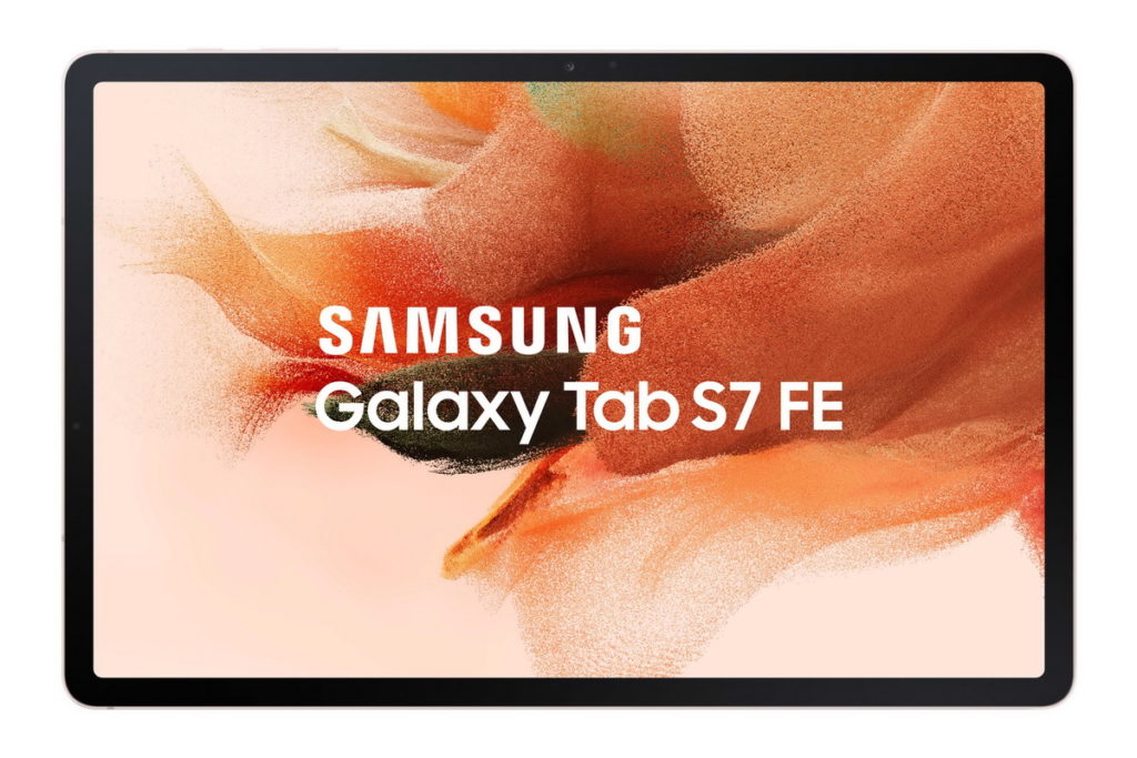 Galaxy Tab S7 FE Wi-Fi版_星動粉_正面