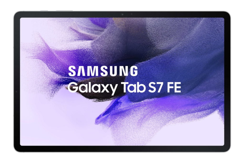 Galaxy Tab S7 FE Wi-Fi版_星動銀_正面