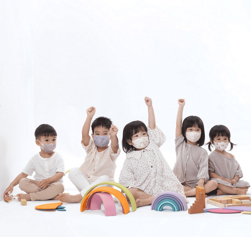 【幼童款形象圖】一心一罩 親子系列