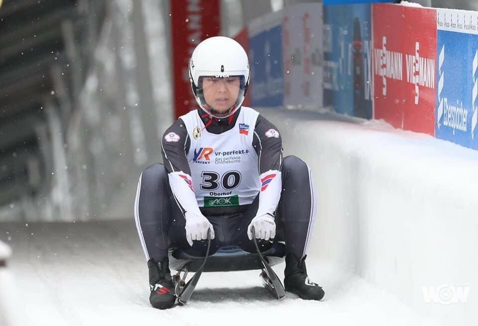 《冬奧》臺灣唯一女子無舵雪橇選手 林欣蓉積極備戰北京冬奧