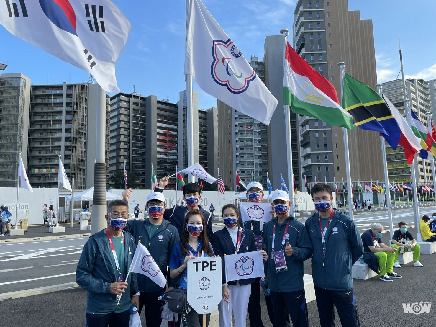 《帕運》東京帕運圓滿落幕 方振宇任掌旗官揚旗進場