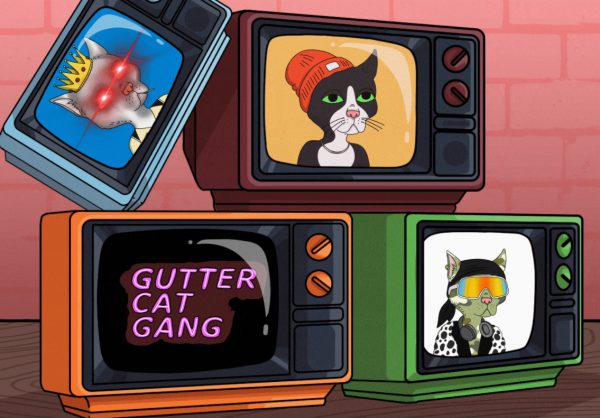 陰溝貓鼠幫派Gutter Gang新品推出,單日超過 500 萬美金交易量