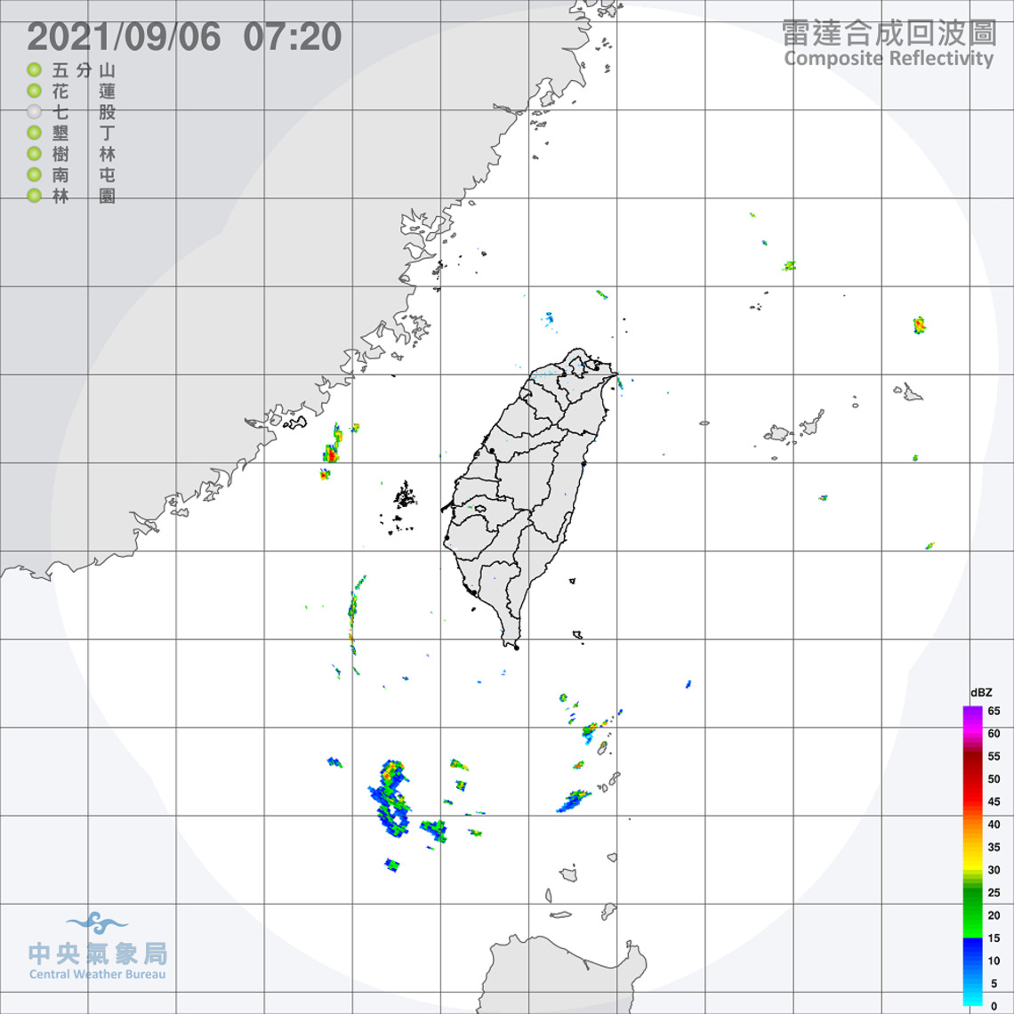 白天熱紫外線強    午後山區中南局部大雷雨