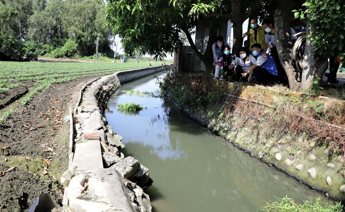縣府積極辦理後溝子中排改善工程 紓解北港新厝里積淹水情形