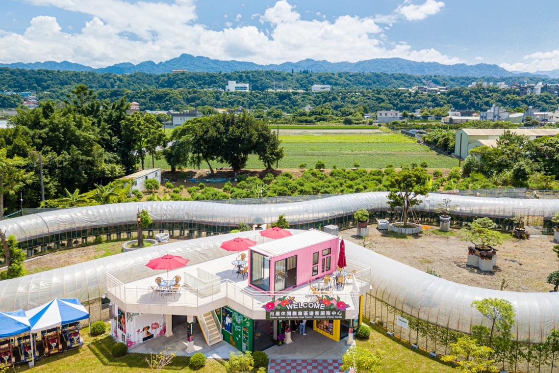 月眉休閒農業區以環保貨櫃打造遊客服務中心     結合農遊體驗成為大溪觀光新亮點