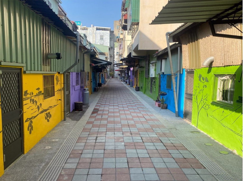 國安一街後巷美化