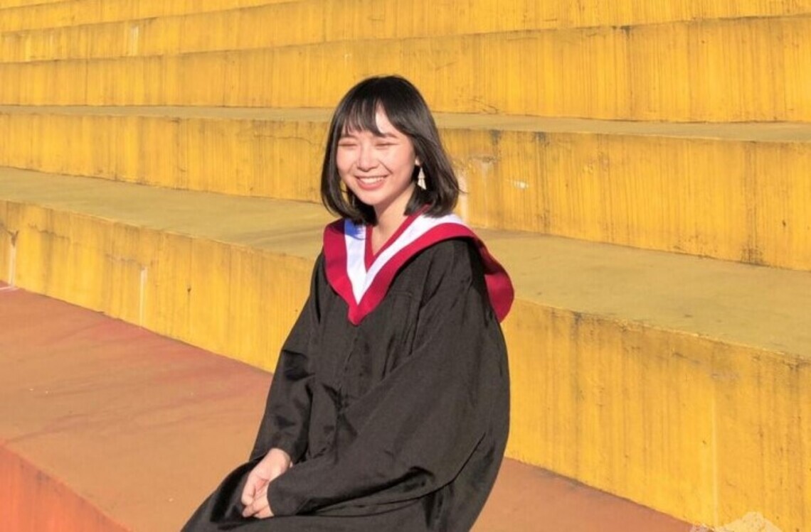 2021年傑出應屆畢業僑生委員長獎 世新大學馬來西亞僑生林芷恩