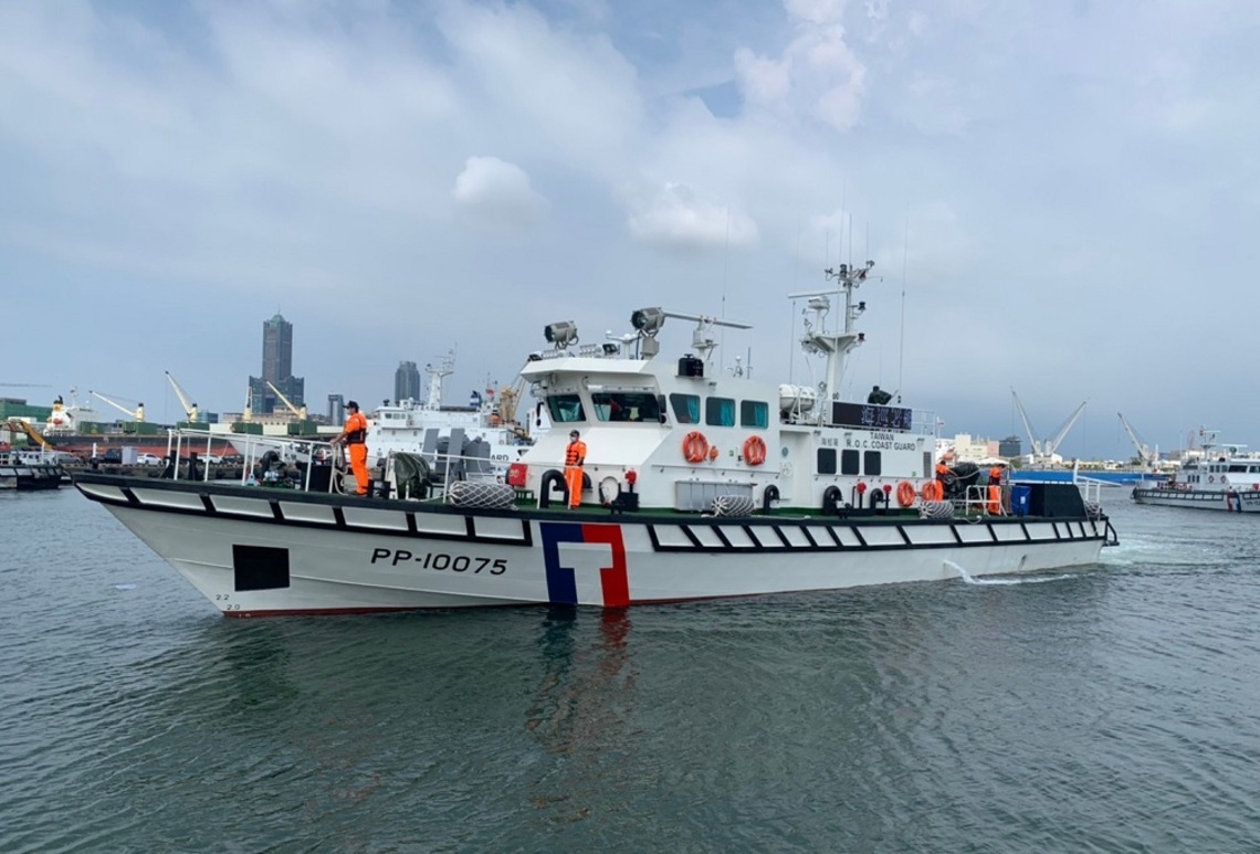 高雄海巡隊添利器    新造百噸艇加入執法