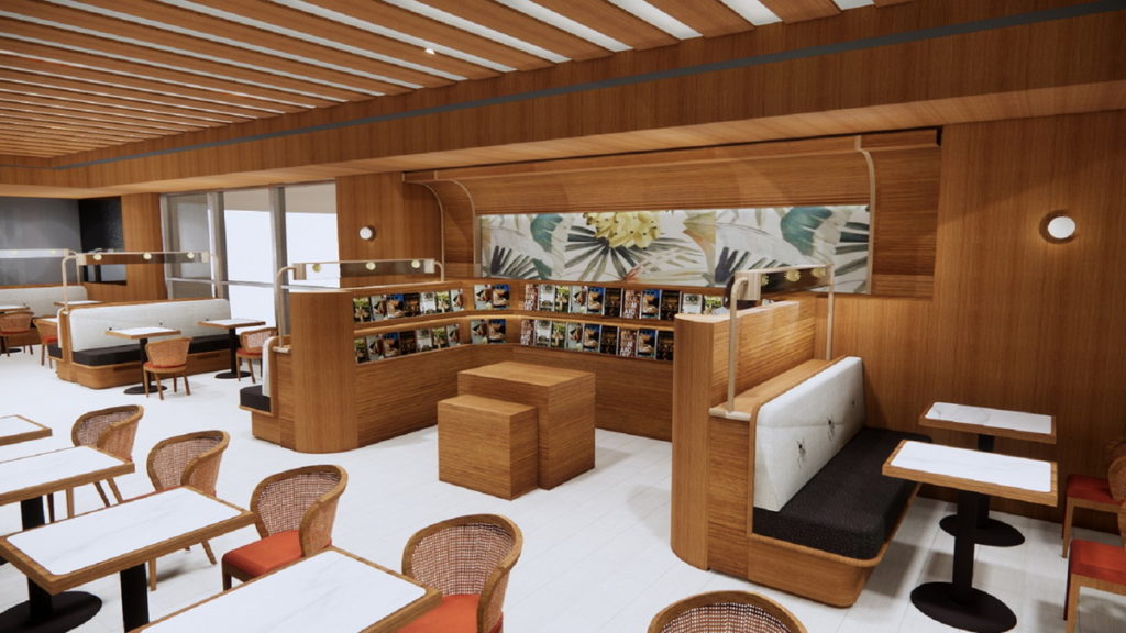 誠品生活新板店今年10月將增設全新黑卡會員專屬空間「eslite premium」。