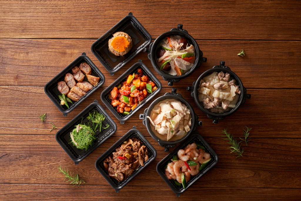 台北福華大飯店_外帶_蓬萊邨_經典台菜任選6道合菜