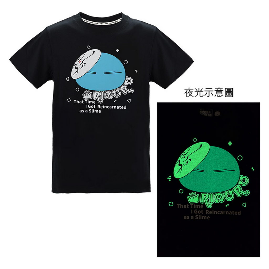 轉生史萊姆潮流夜光短袖上衣T恤 Tshirt