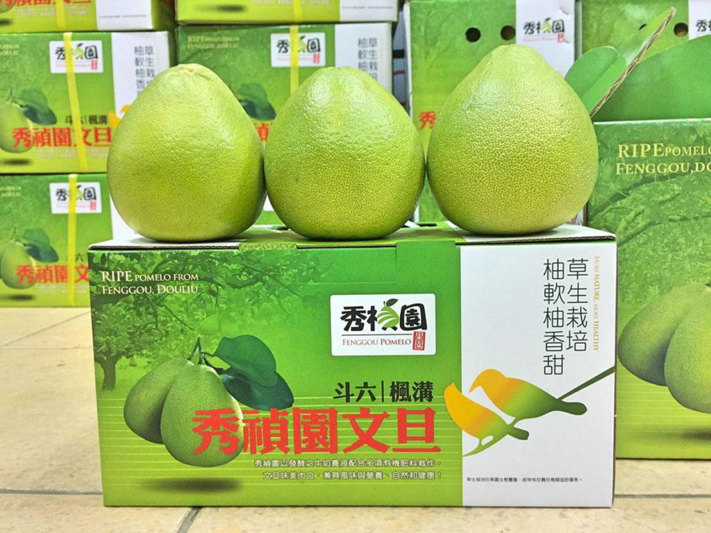 秀禎園斗六文旦
