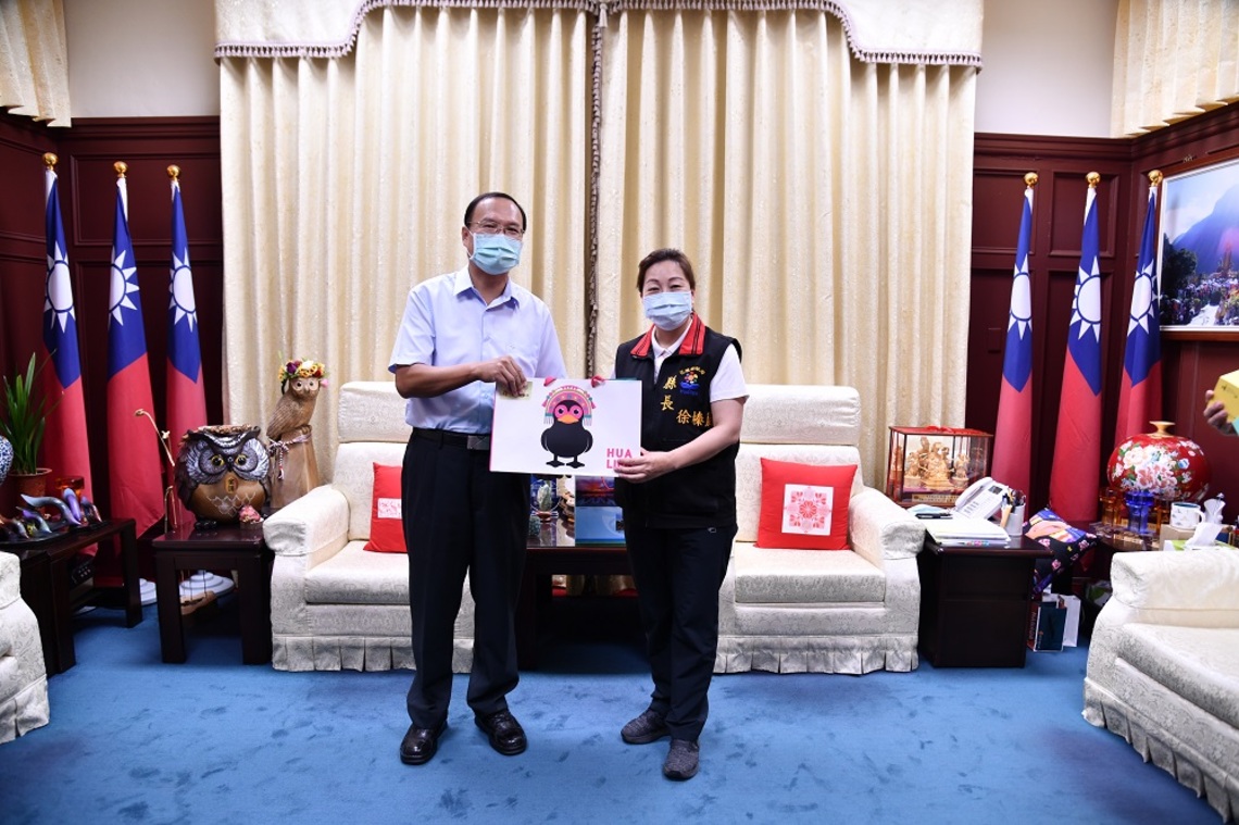 台水九區處新任處長白榮裕上任 徐榛蔚約見期盼共同優化水資源配置