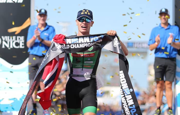 Gustav Iden 拿下 2019 IRONMAN 70.3 世錦賽冠軍。