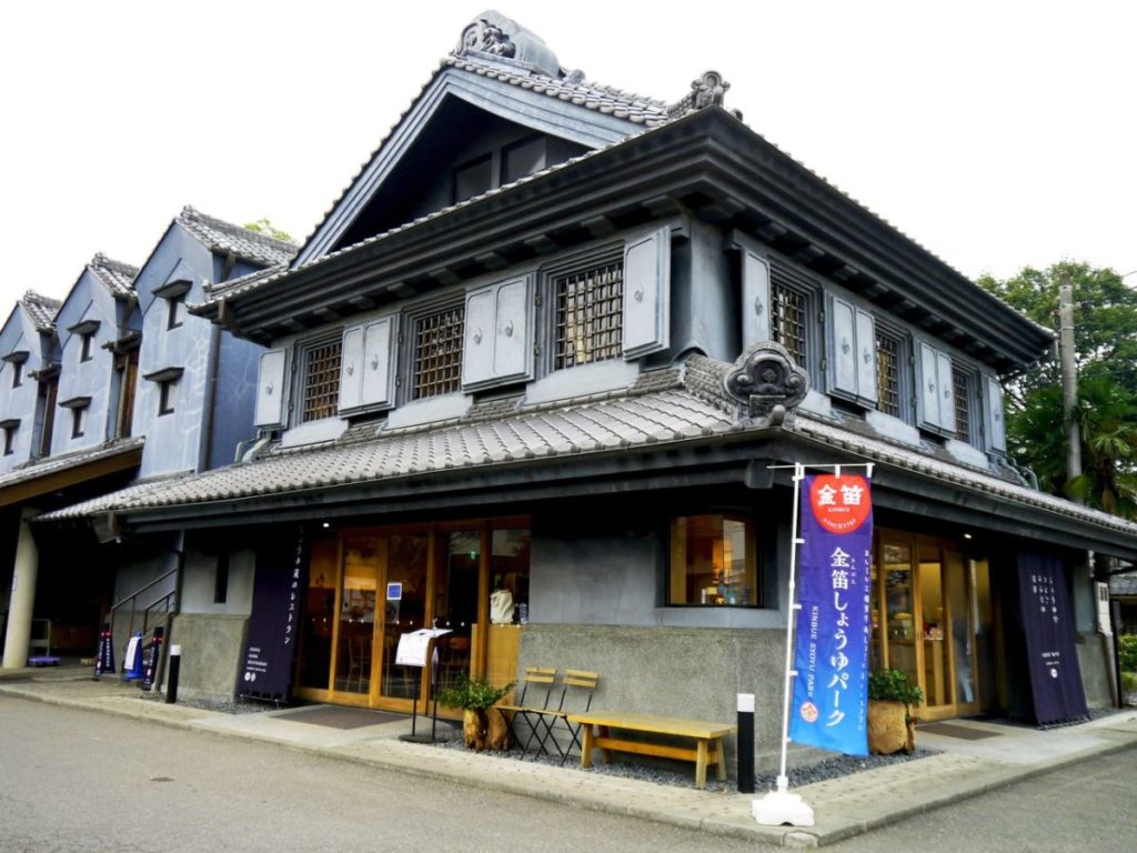 ▲非常有歷史感的金笛醬油園區(圖片提供:埼玉縣)