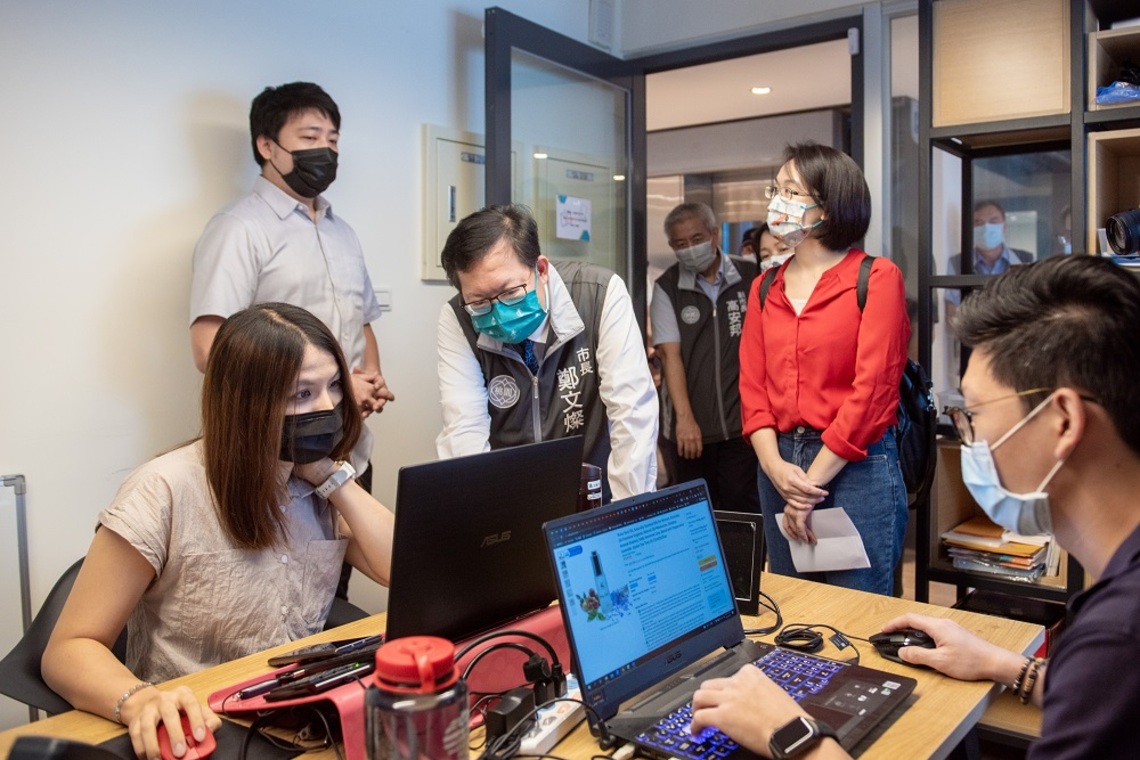 桃市府協助取得紓困資金及提供線上化服務    輔導青創團隊度過疫情難關