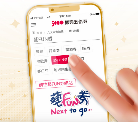 600元藝FUN券共發行300萬份!一次看懂發放方式及領用流程