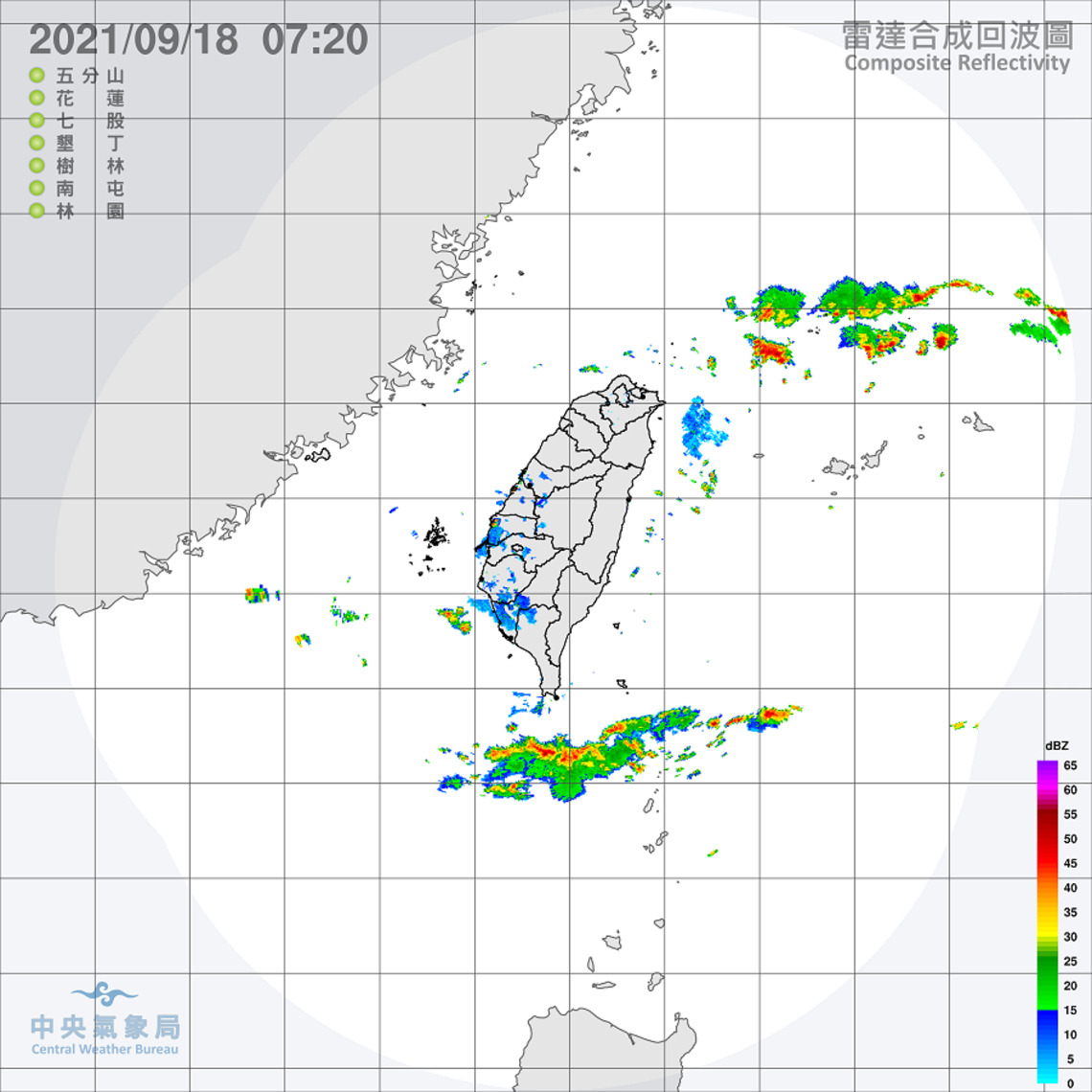 晴朗悶熱 山區午後局部大雷雨