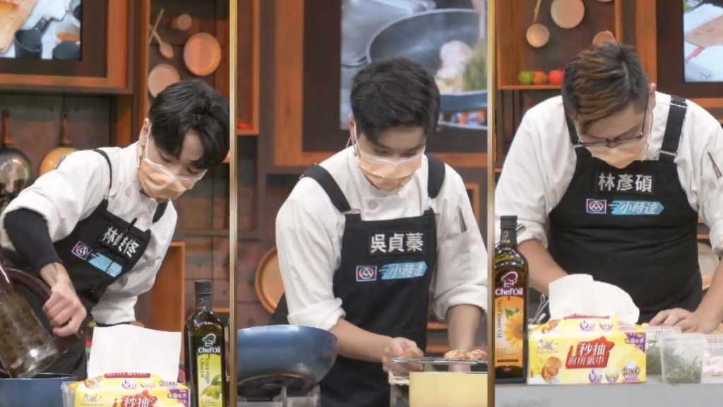 選手們在30分鐘內完成燒烤料理(圖/料理之王2提供)