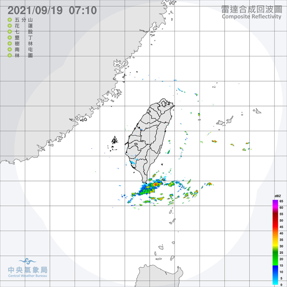晴朗悶熱 山區午後局部大雷雨