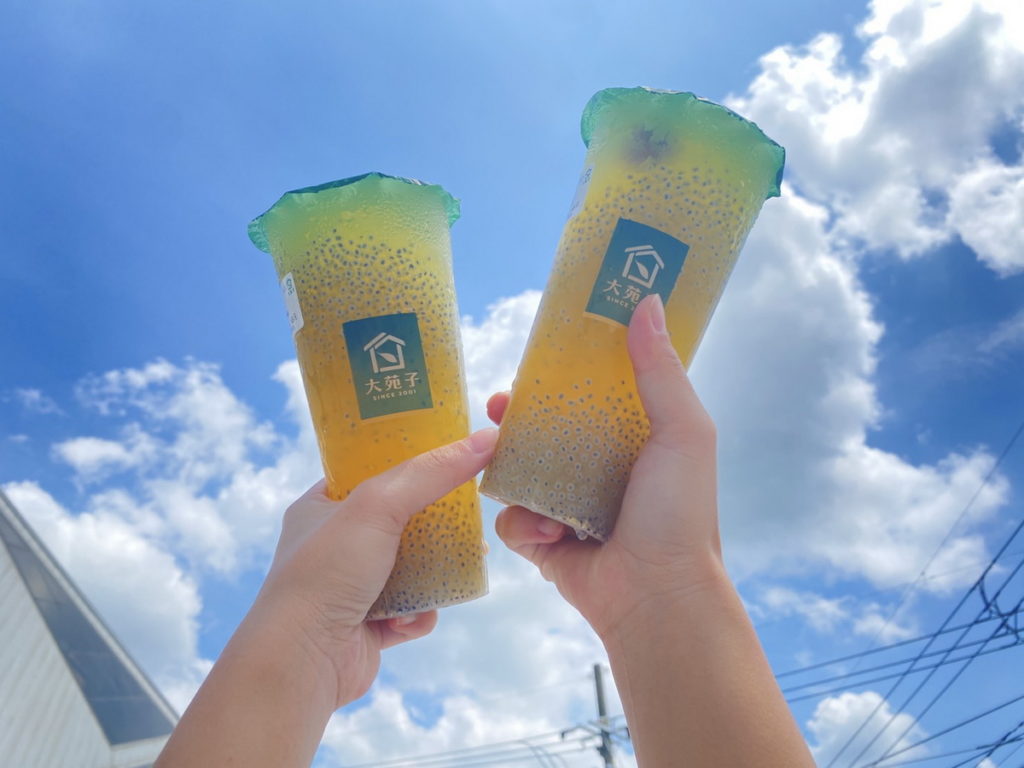 大苑子推出飲品「綠繡眼」