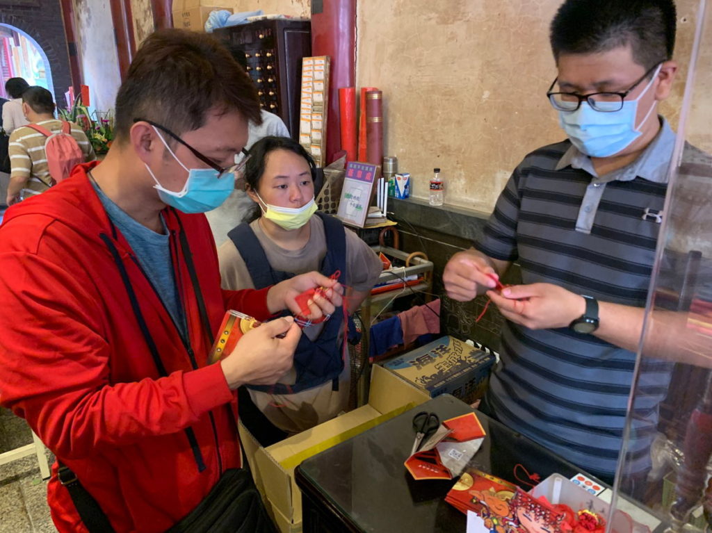 媽祖契子每年回奉天宮換貫