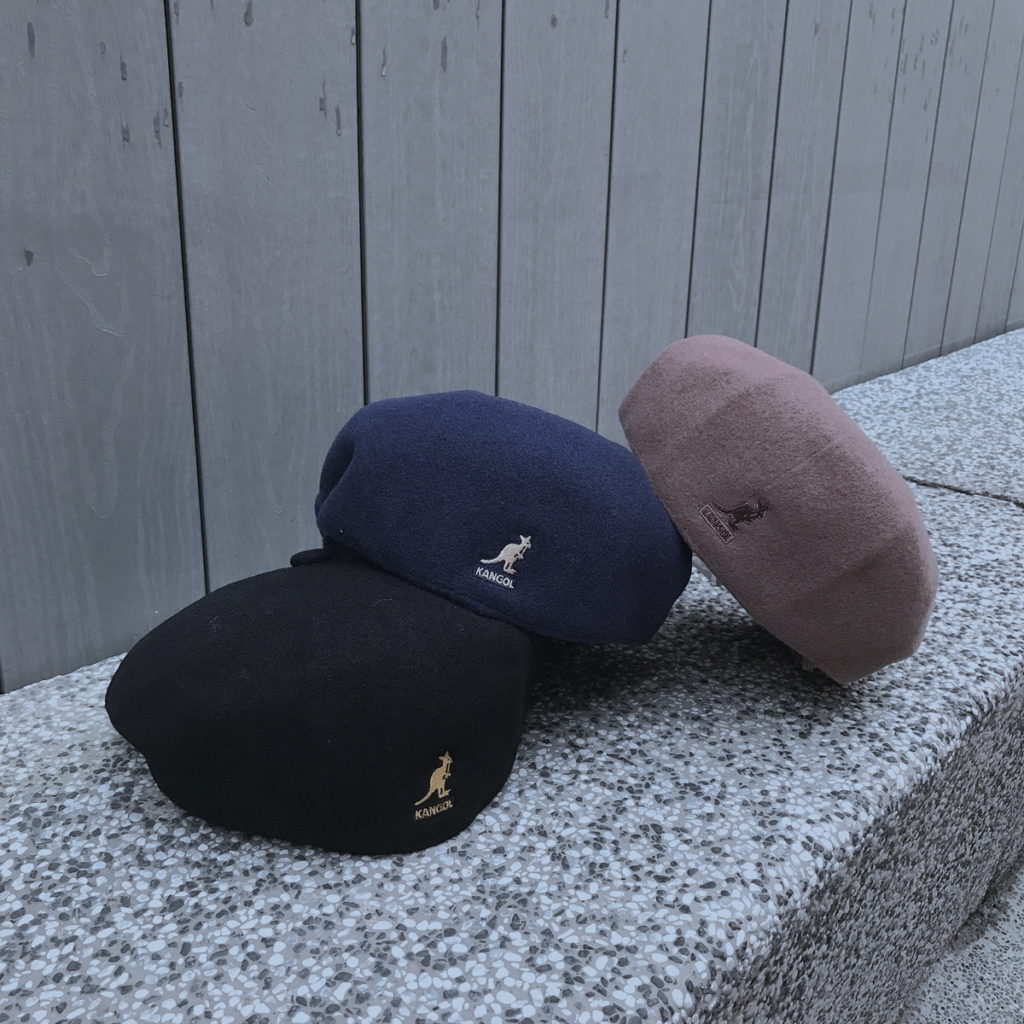 SMU羊毛鴨舌帽 / $2580