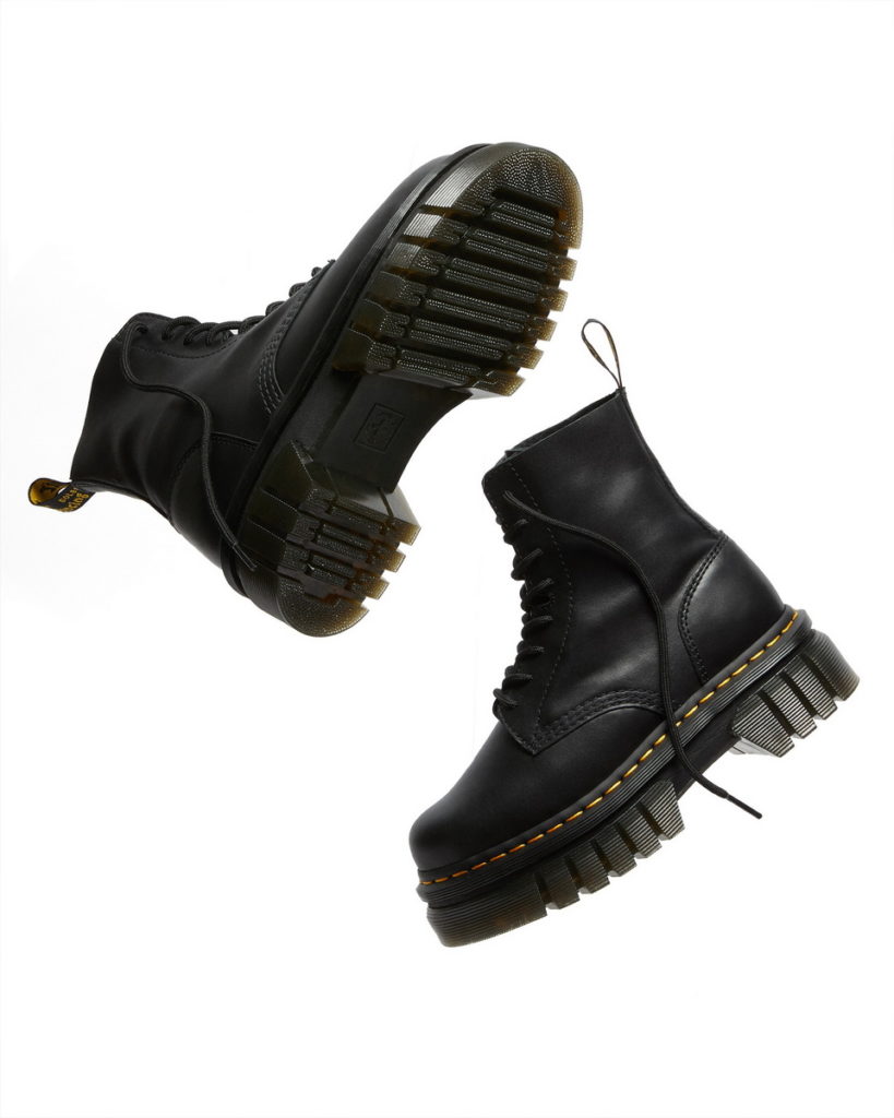 全新Quad Neoteric系列_AUDRICK 8-EYE BOOT BLACK