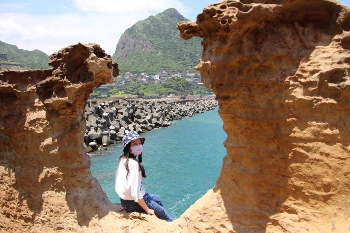 造訪水湳洞漁港旁「大野狼與小綿羊」秘境 寧靜的享受大自然美景
