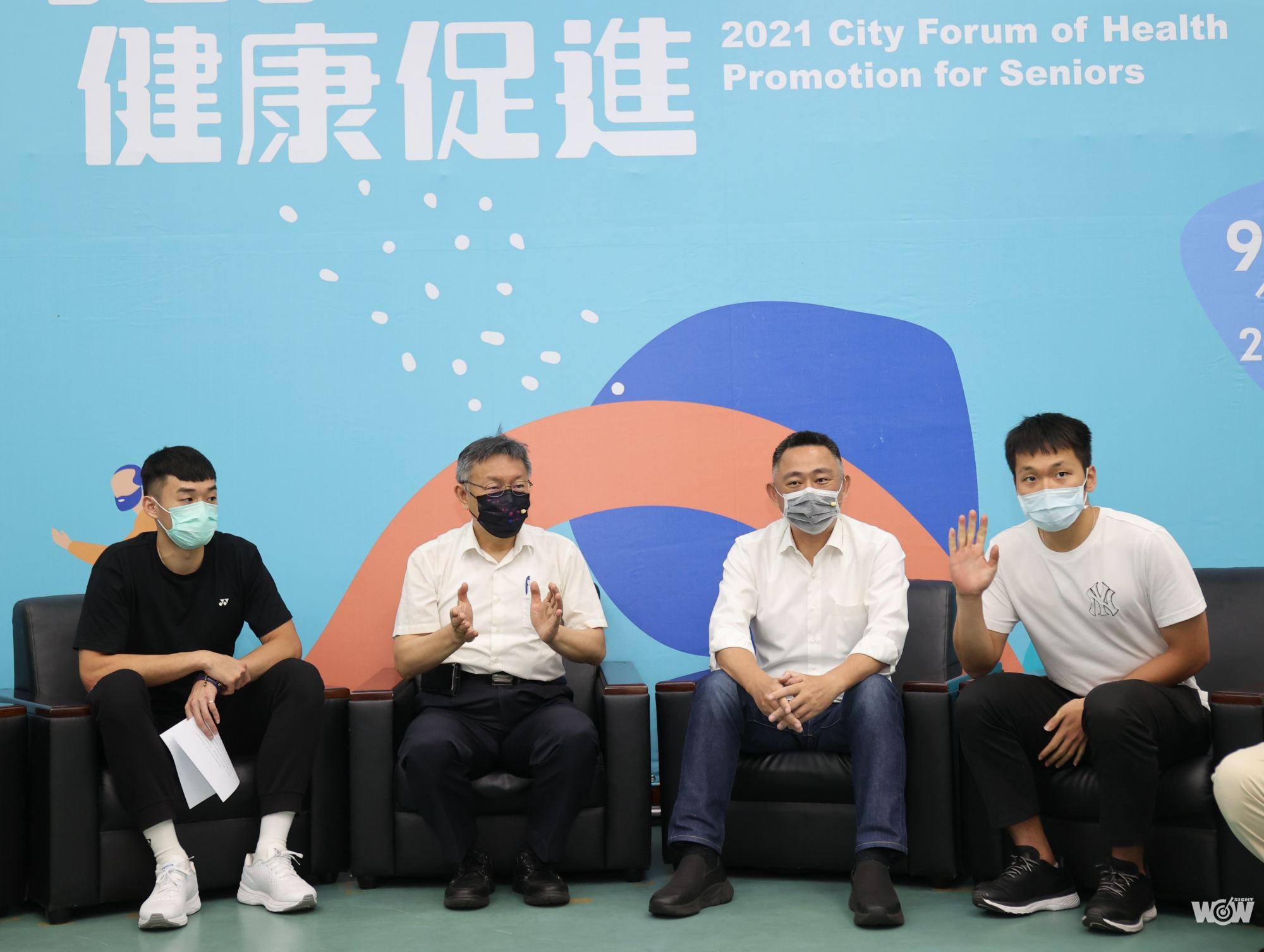 《羽球》雙城榮耀麟洋配 鼓勵樂齡運動健康生活