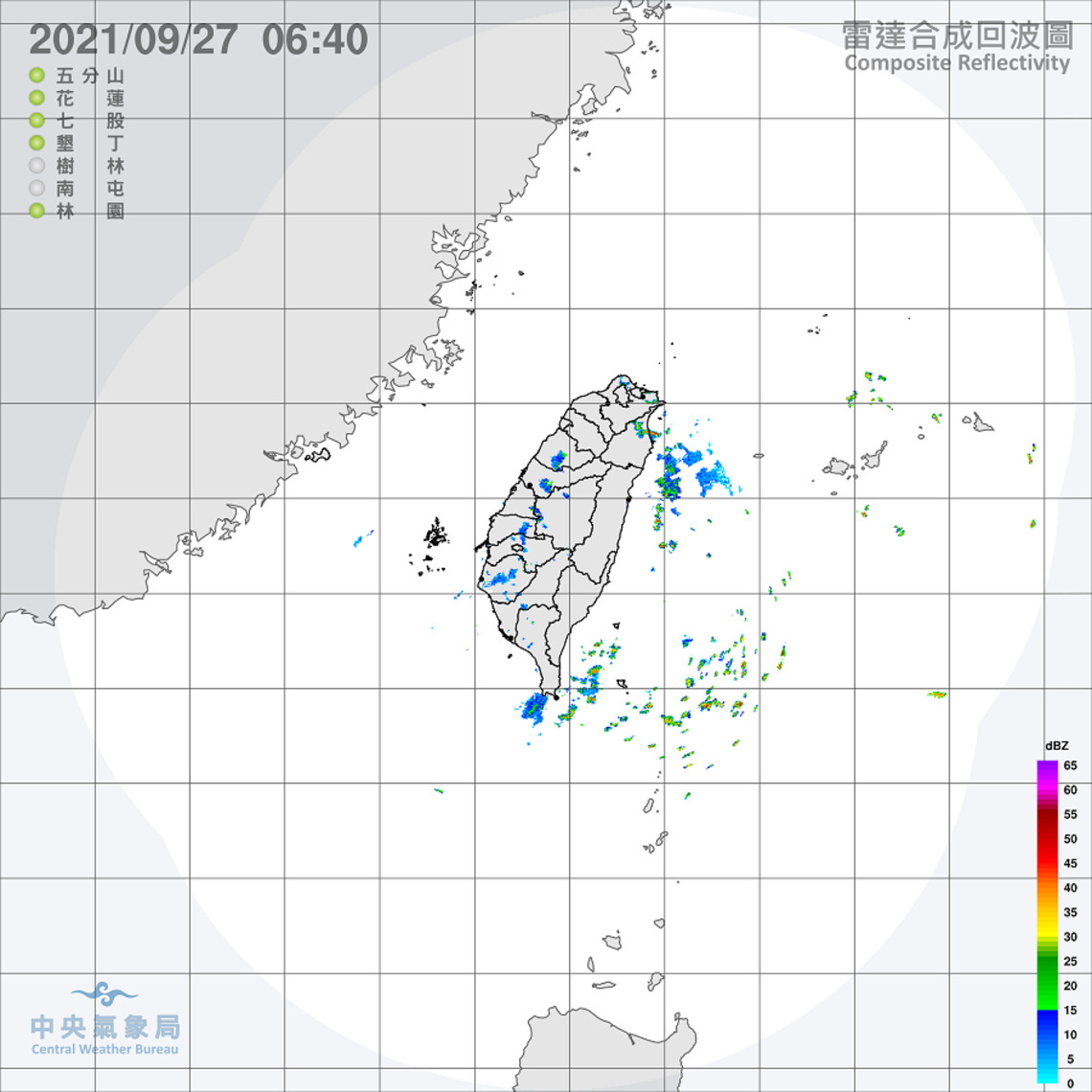 東山飄雨西山晴午後雷雨 北海岸東臺恆春留意長浪