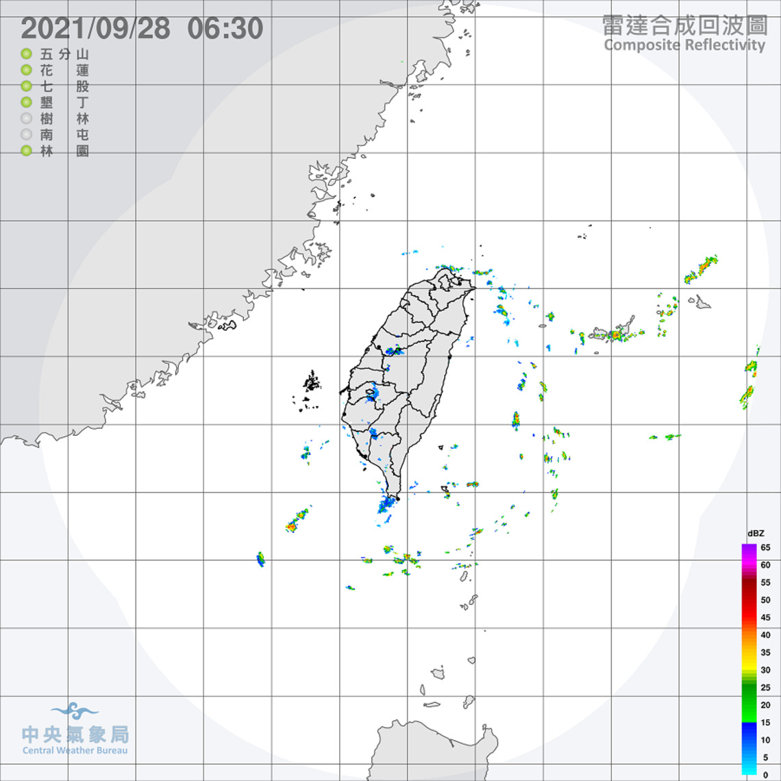 晴時多雲 午後山區雷雨 北海岸東臺恆春留意長浪