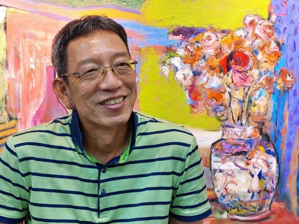 以繪畫為儀式，連結對父親的思念，用彩筆實踐對生命的熱愛，毛驥創作展「2021毛色頓開三部曲」，台北展出/波新聞