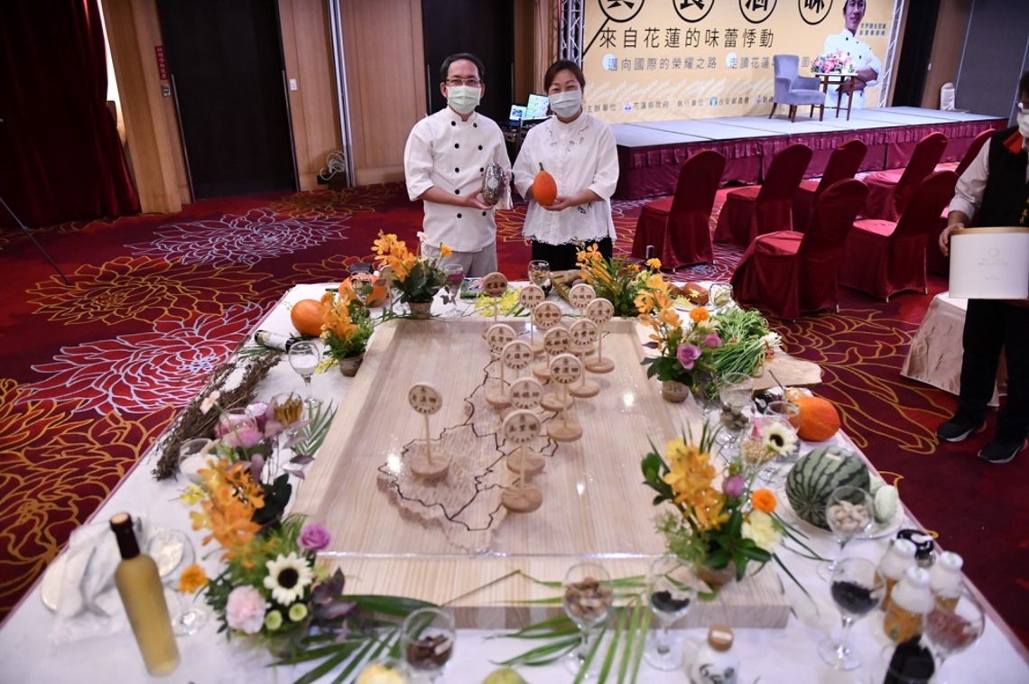 徐榛蔚帶領走讀花蓮農產風味地圖 期盼吳寶春師傅將洄瀾味帶進國際